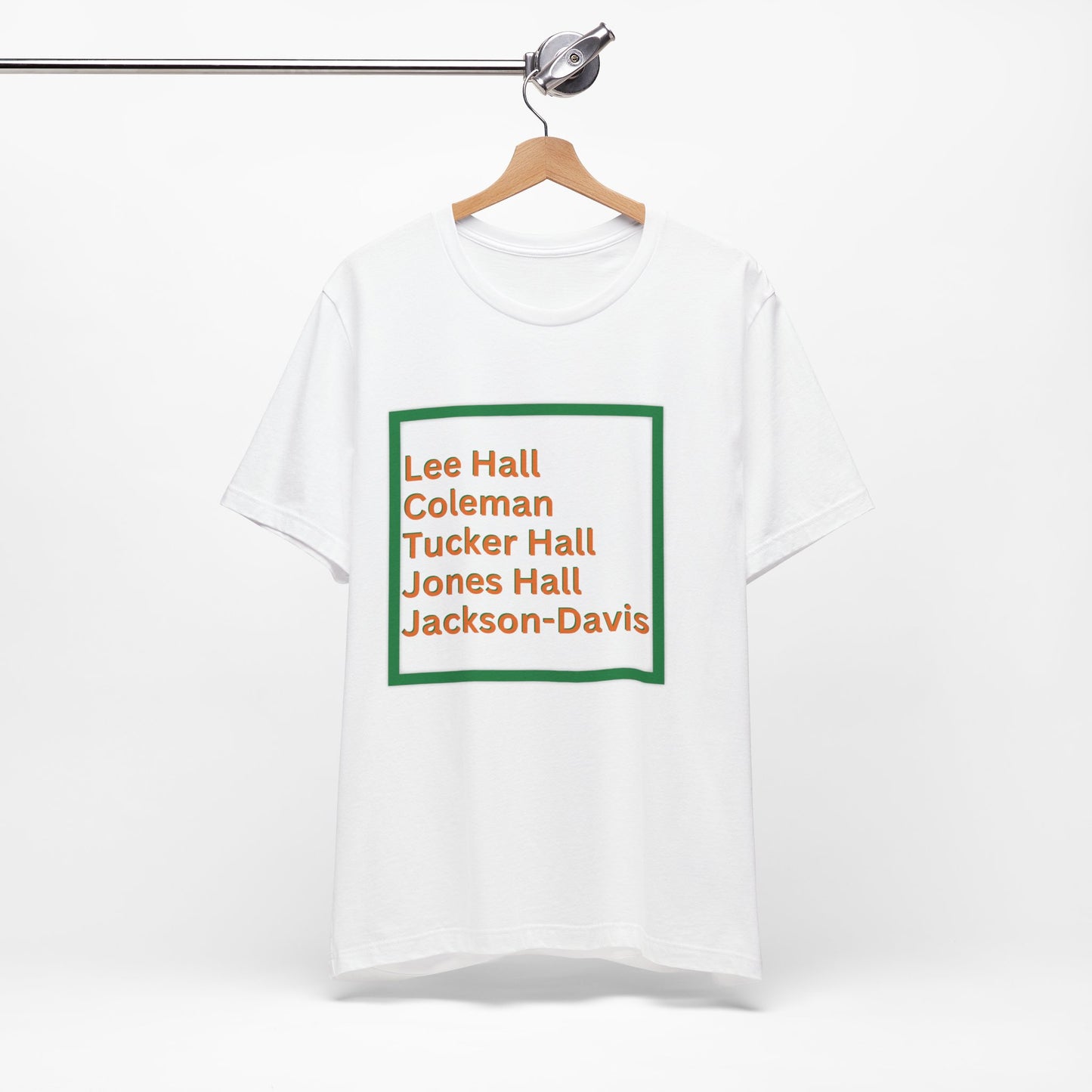 FAMU Buildings Unisex Jersey Short Sleeve Tee