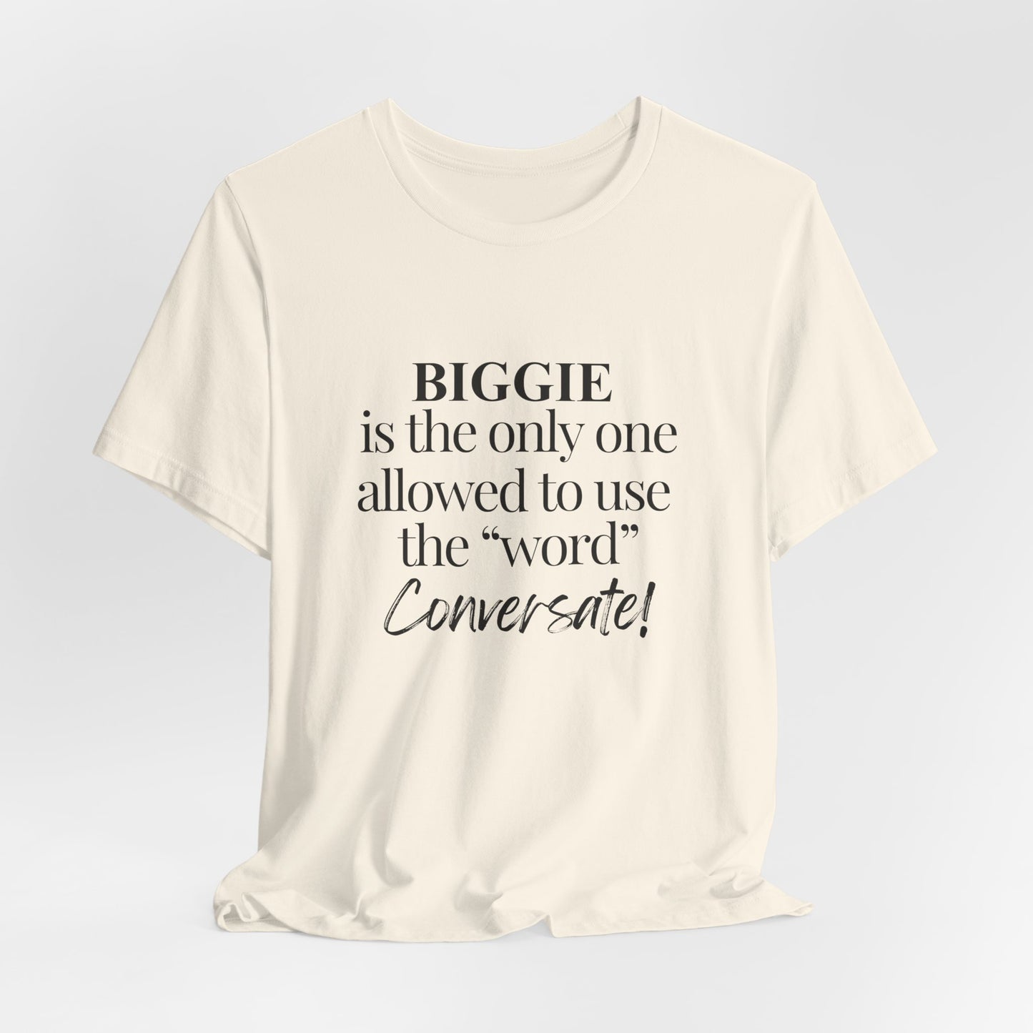Conversate BLK Unisex Short Sleeve Tee