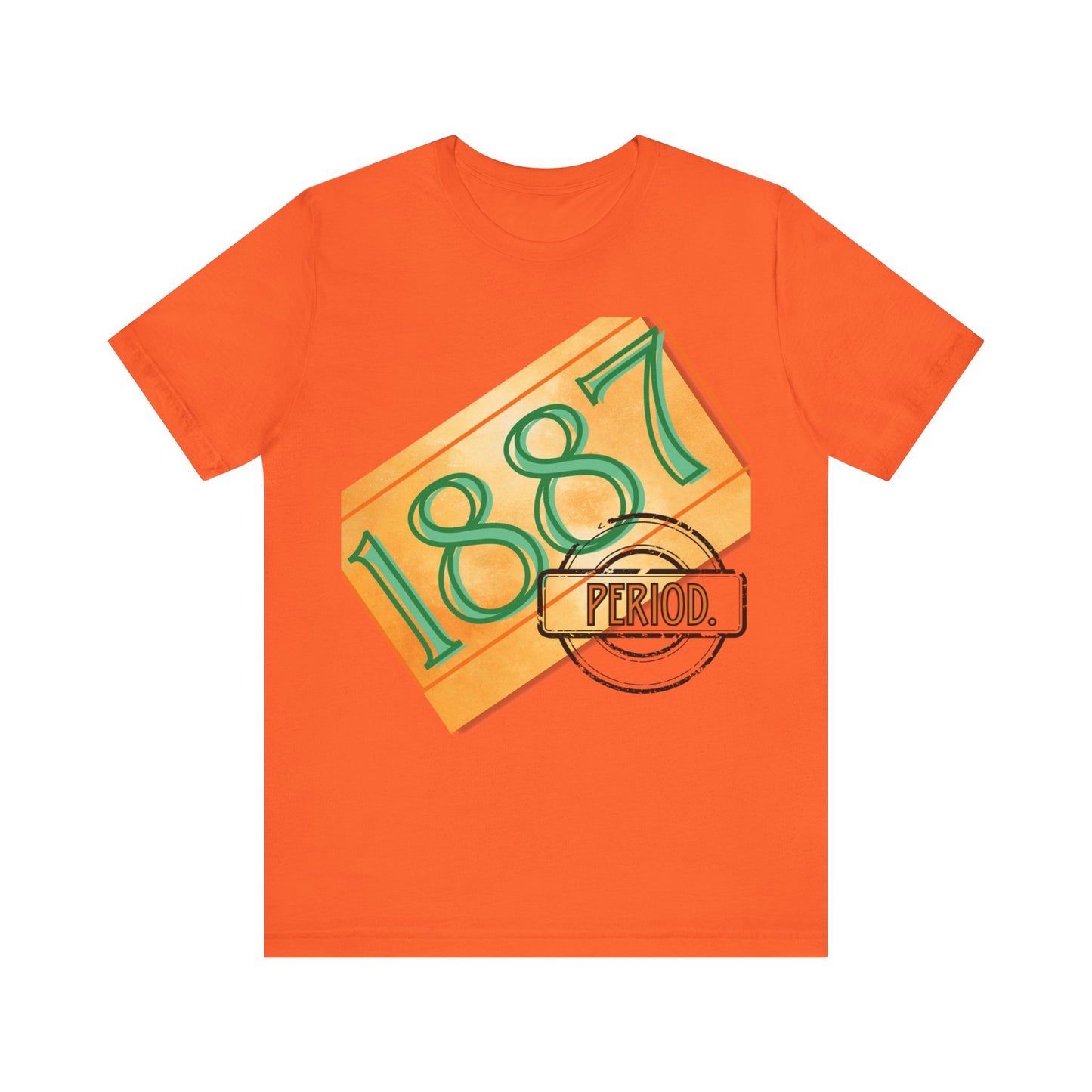 1887 Light Unisex Jersey Short Sleeve Tee