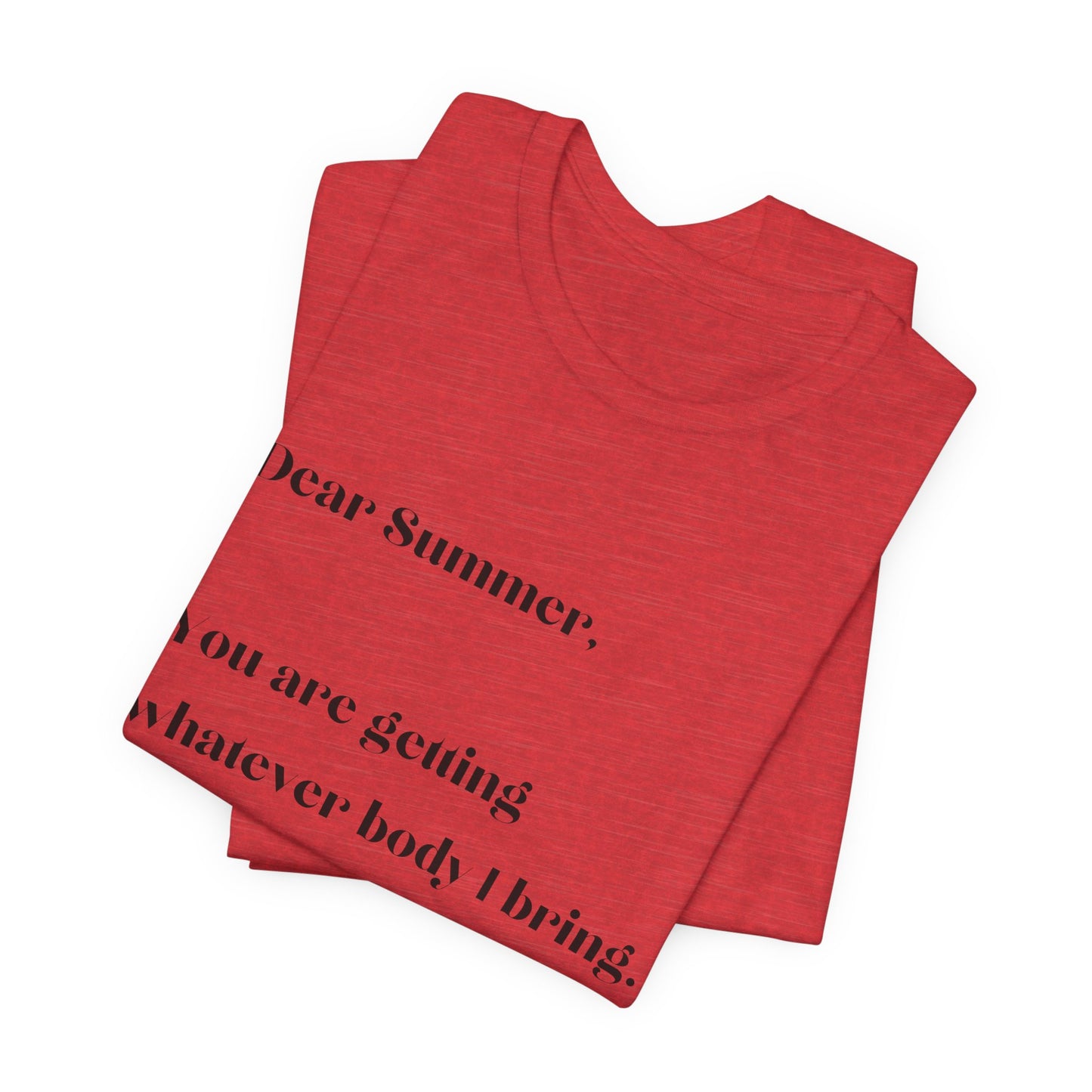 Summer Body Short Sleeve Tee