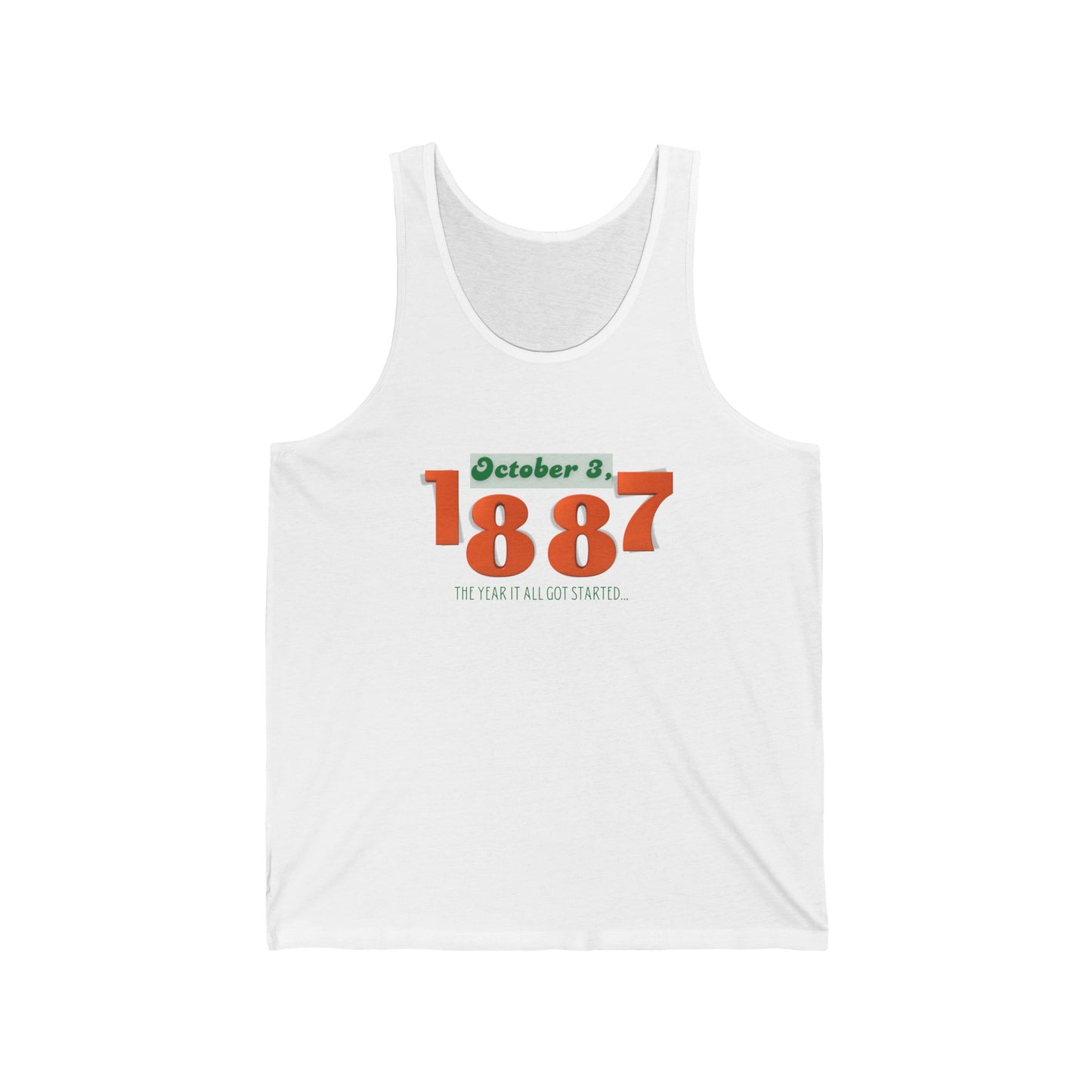 FAMU Founders' Day Unisex Jersey Tank