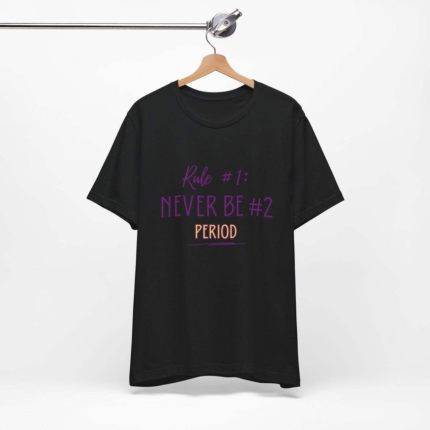 Rule #1 Purple Short Sleeve Tee