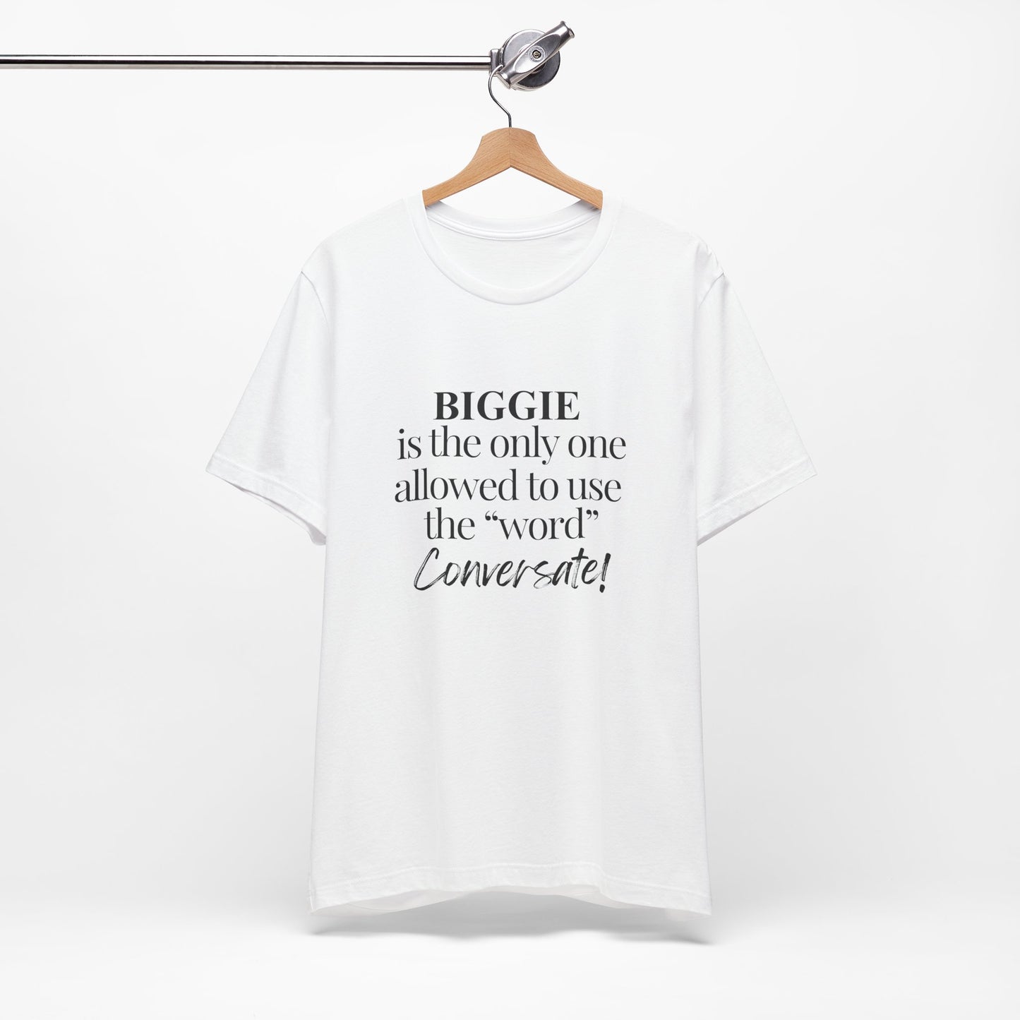 Conversate BLK Unisex Short Sleeve Tee