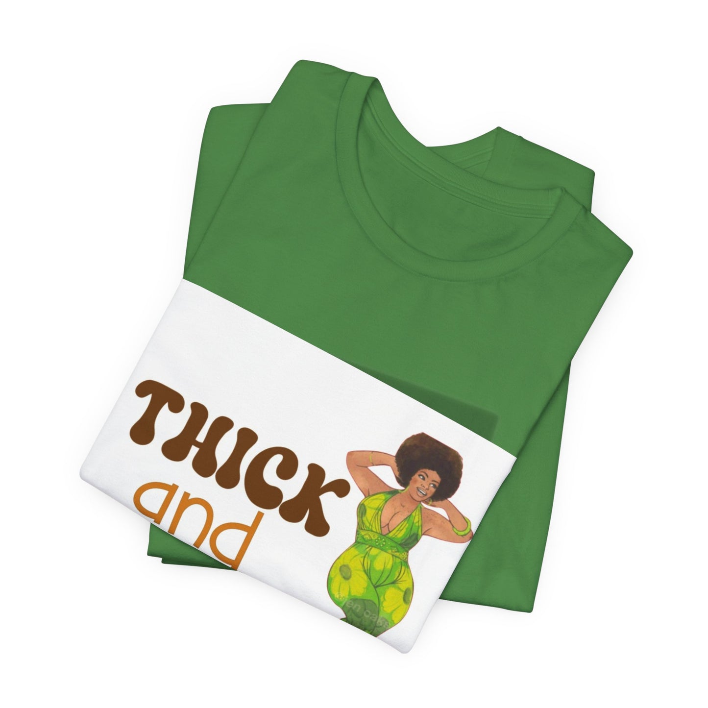 Thick and Happy Retro 2 Short Sleeve Tee