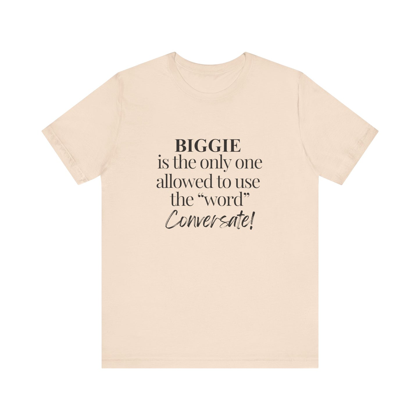 Conversate BLK Unisex Short Sleeve Tee