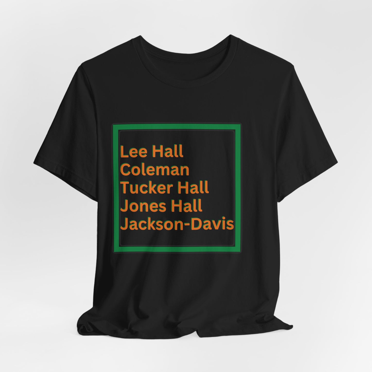 FAMU Buildings Unisex Jersey Short Sleeve Tee