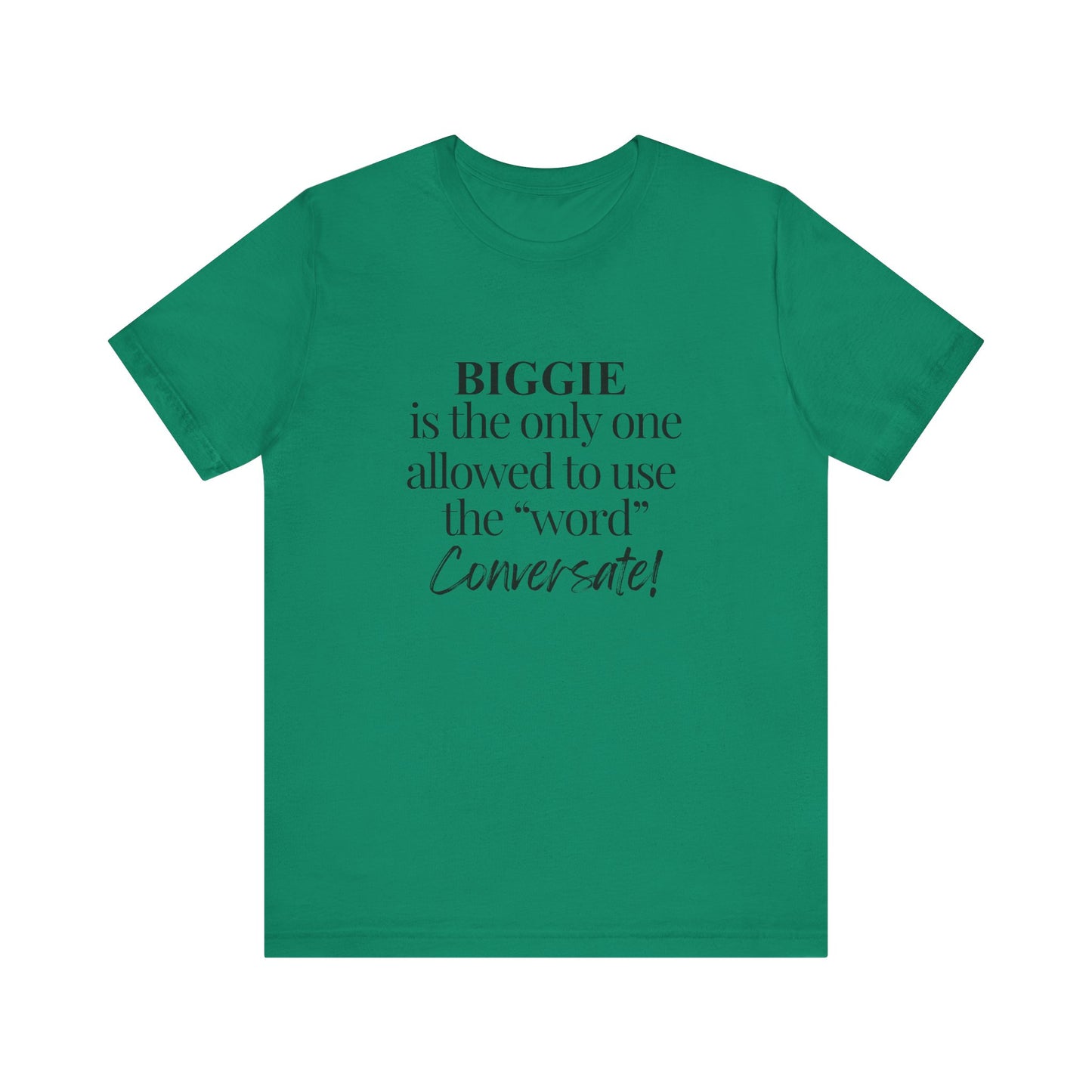 Conversate BLK Unisex Short Sleeve Tee