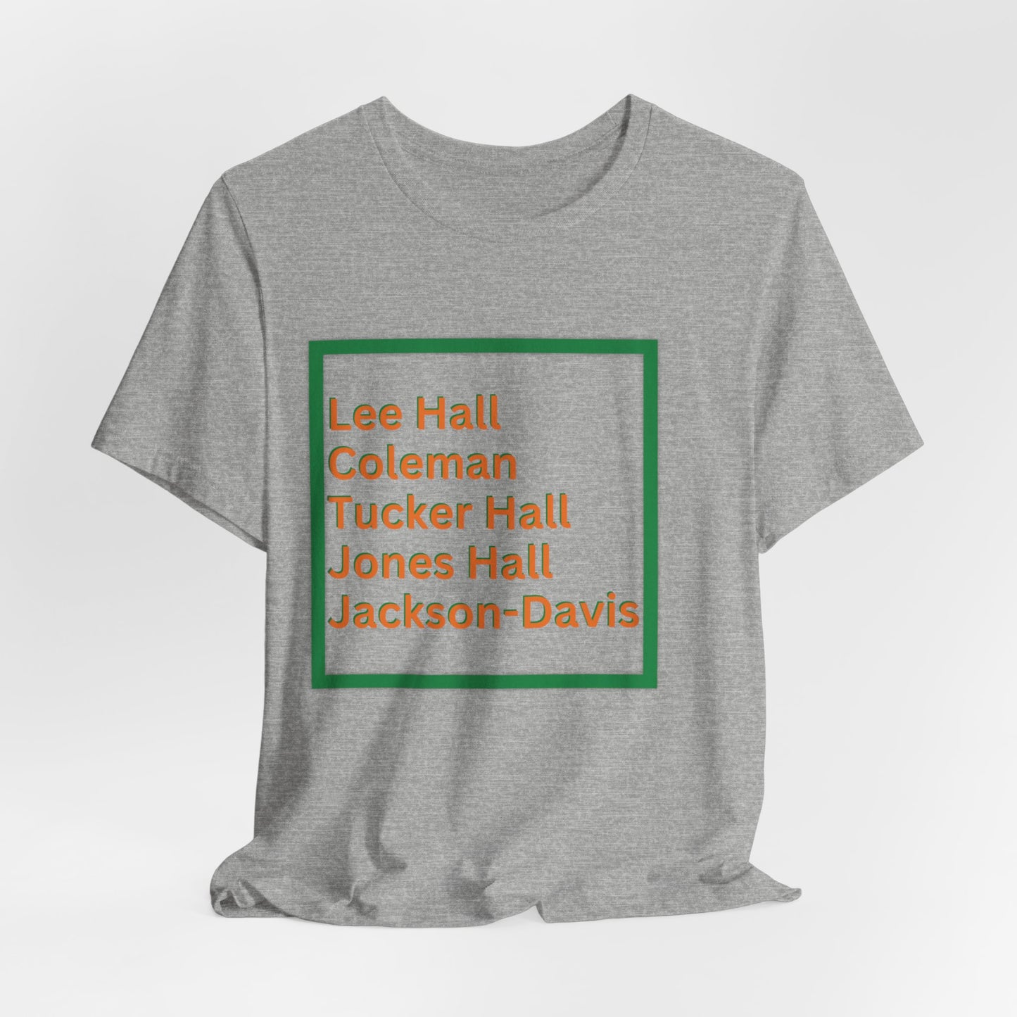 FAMU Buildings Unisex Jersey Short Sleeve Tee