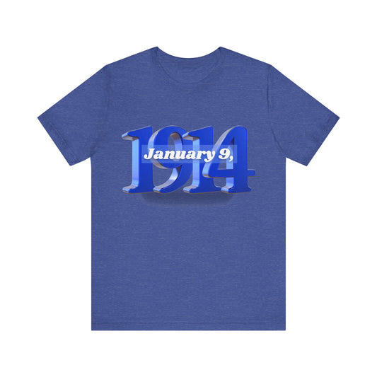 1914 Founders' Day Unisex Jersey Short Sleeve Tee