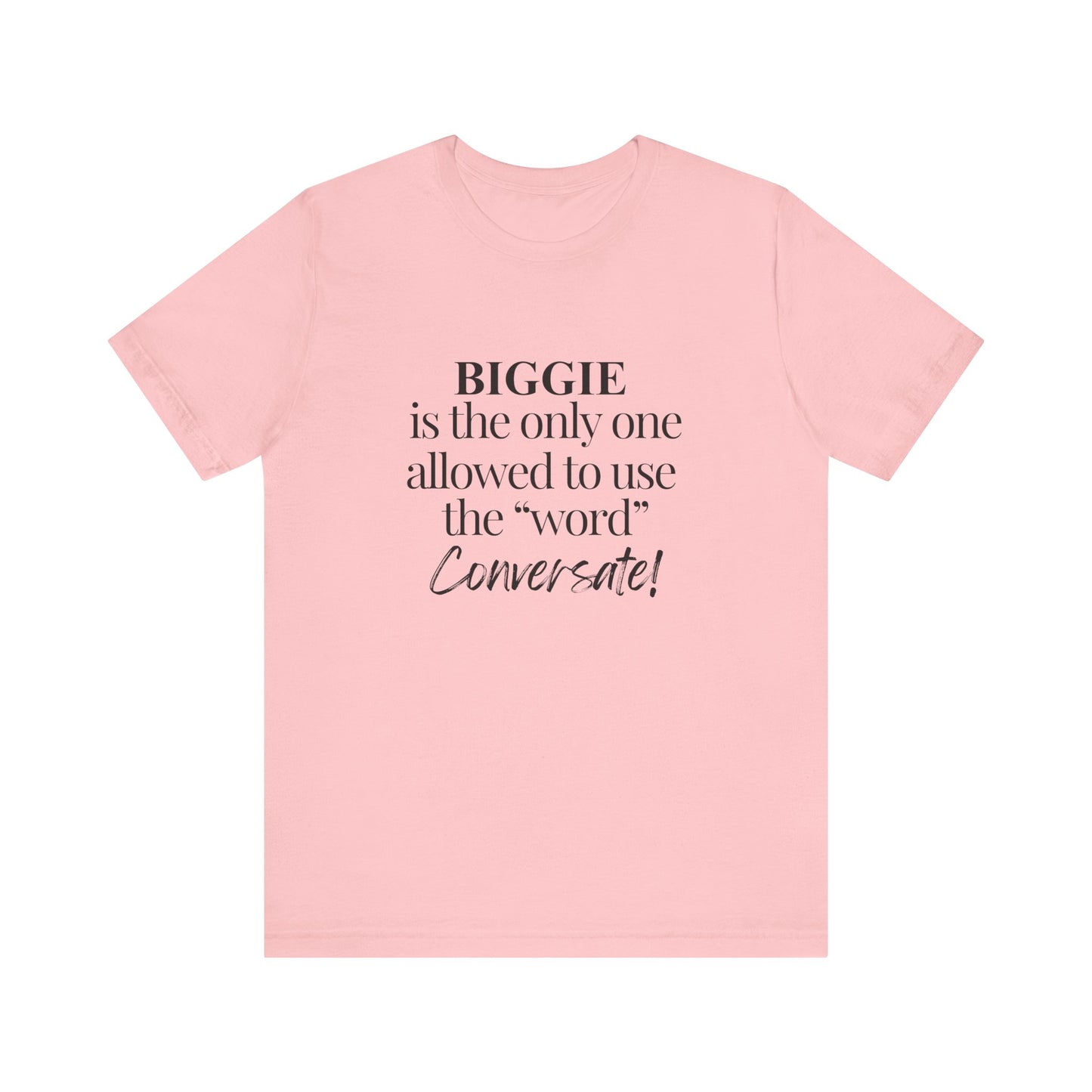 Conversate BLK Unisex Short Sleeve Tee