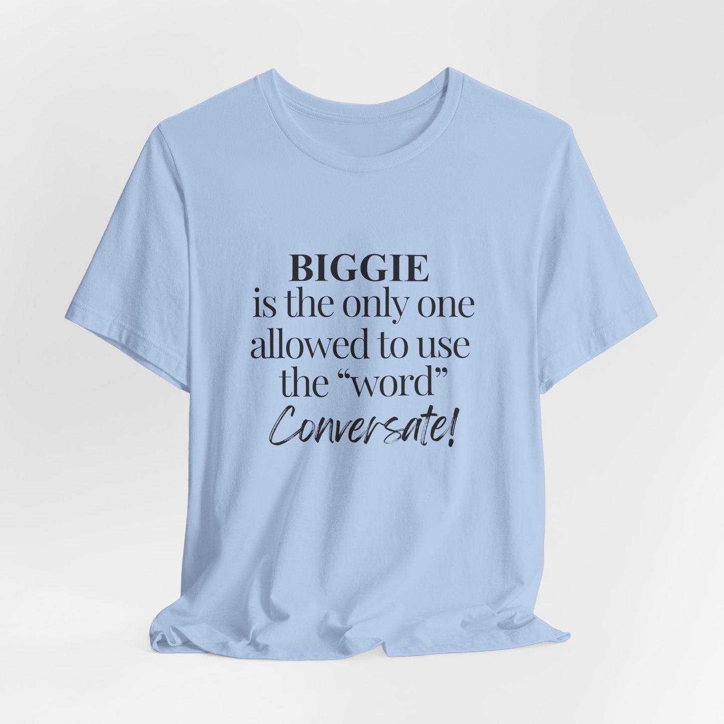 Conversate BLK Unisex Short Sleeve Tee