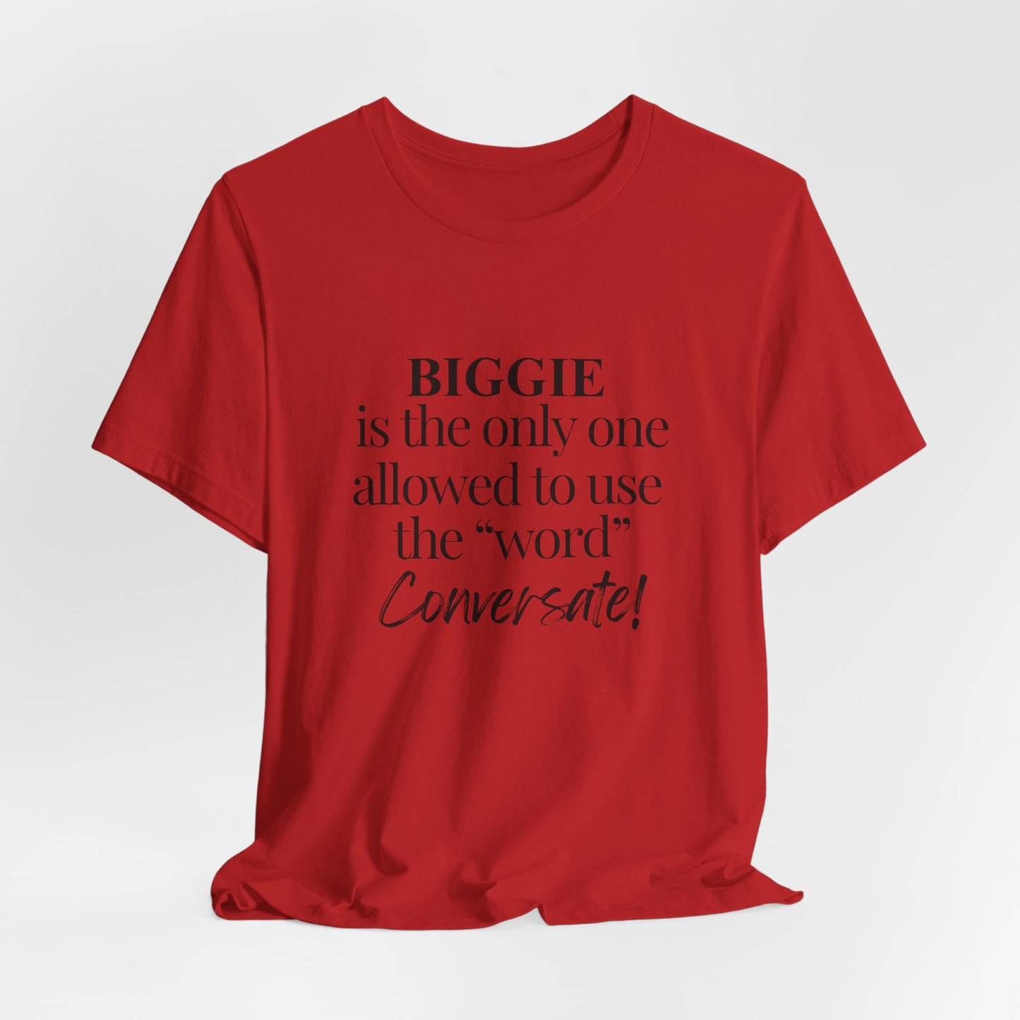 Conversate BLK Unisex Short Sleeve Tee