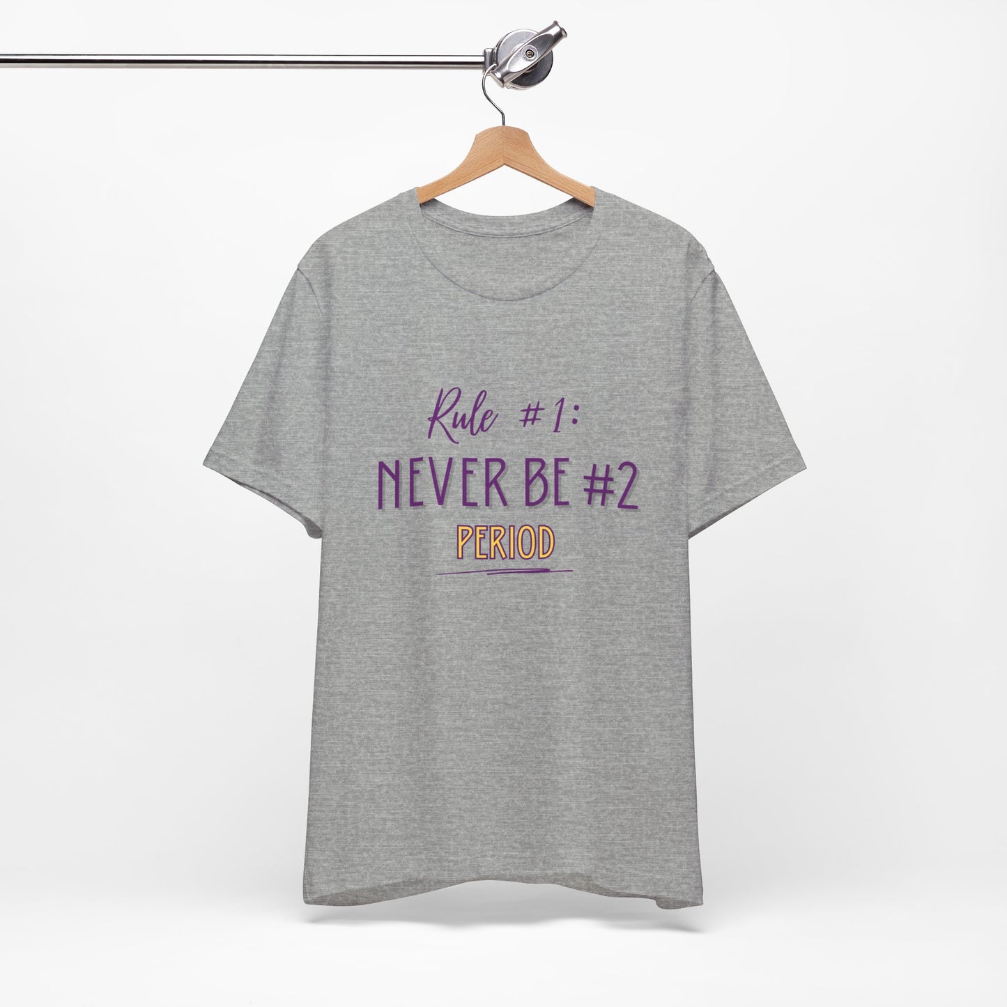 Rule #1 Purple Short Sleeve Tee