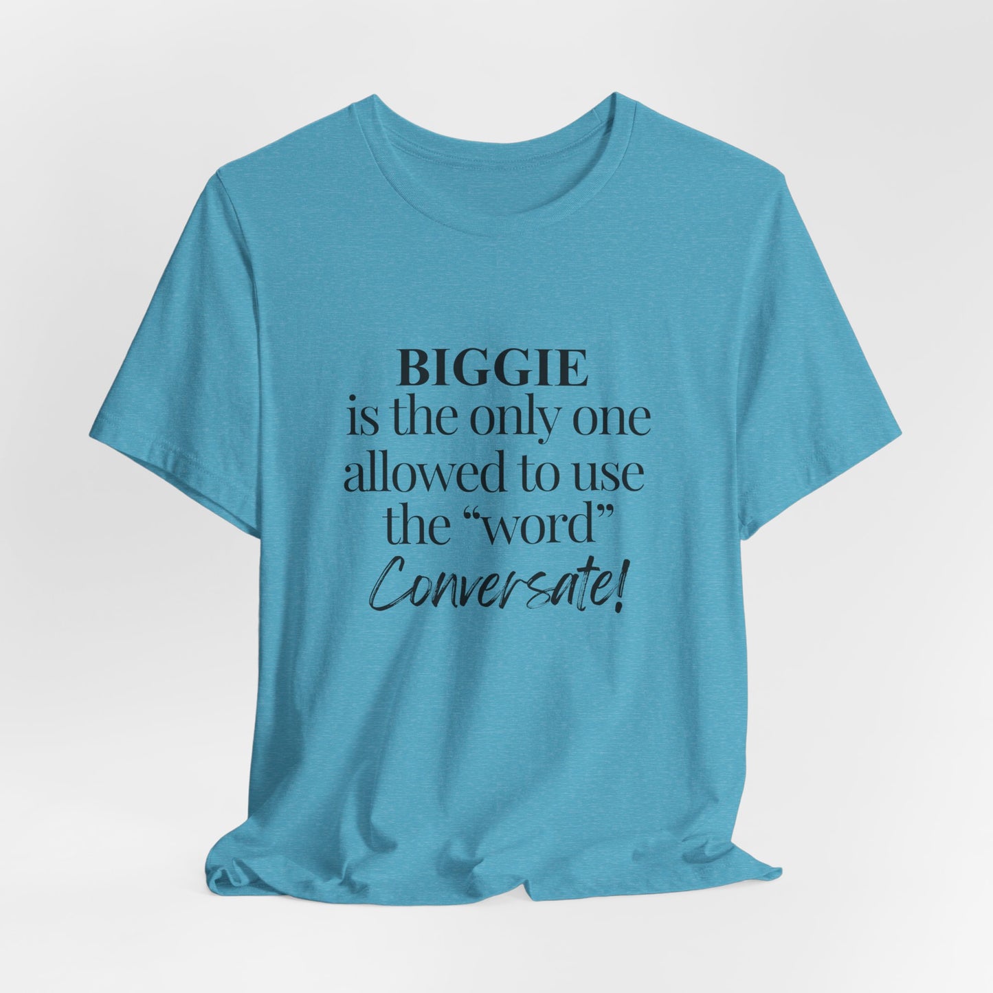 Conversate BLK Unisex Short Sleeve Tee