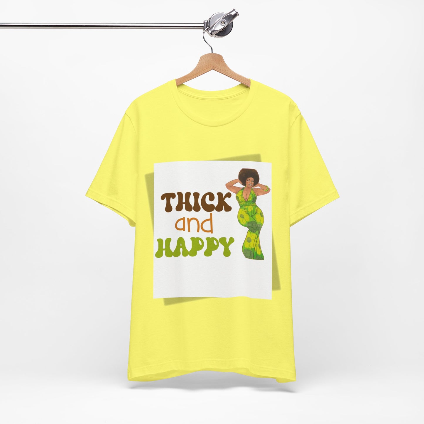 Thick and Happy Retro 2 Short Sleeve Tee