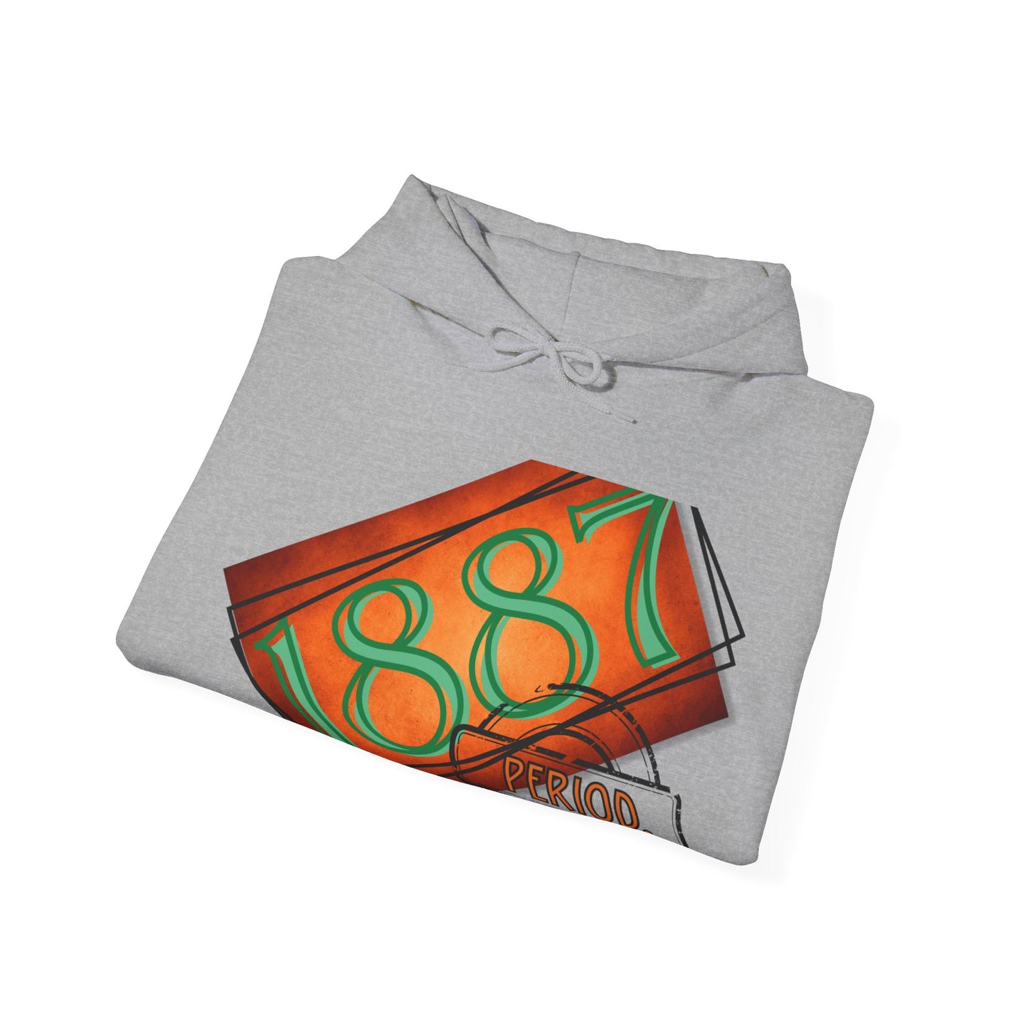 1887 DRK Unisex Heavy Blend™ Hooded Sweatshirt