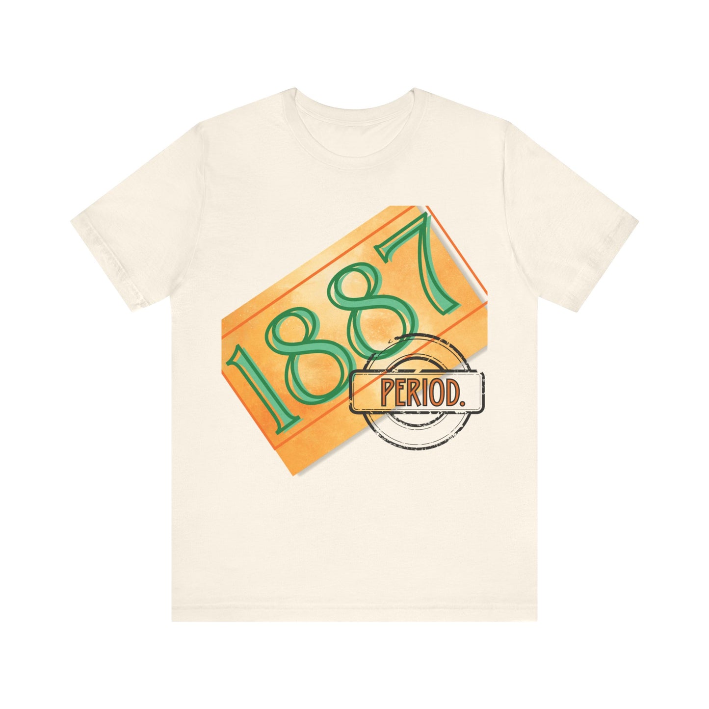 1887 Light Unisex Jersey Short Sleeve Tee