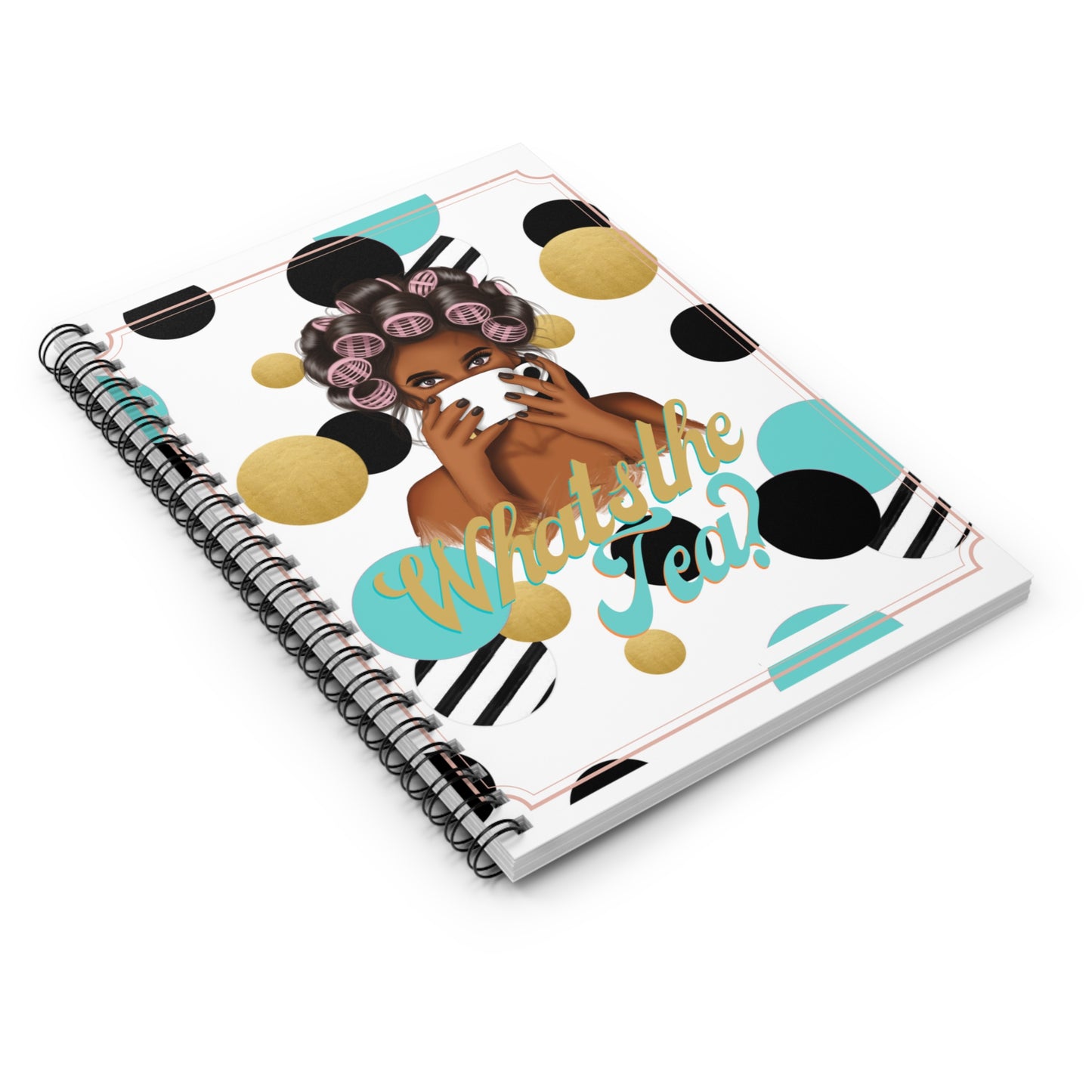 What's the Tea? Spiral Notebook