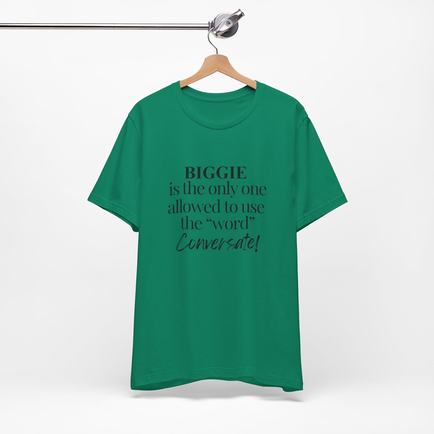 Conversate BLK Unisex Short Sleeve Tee