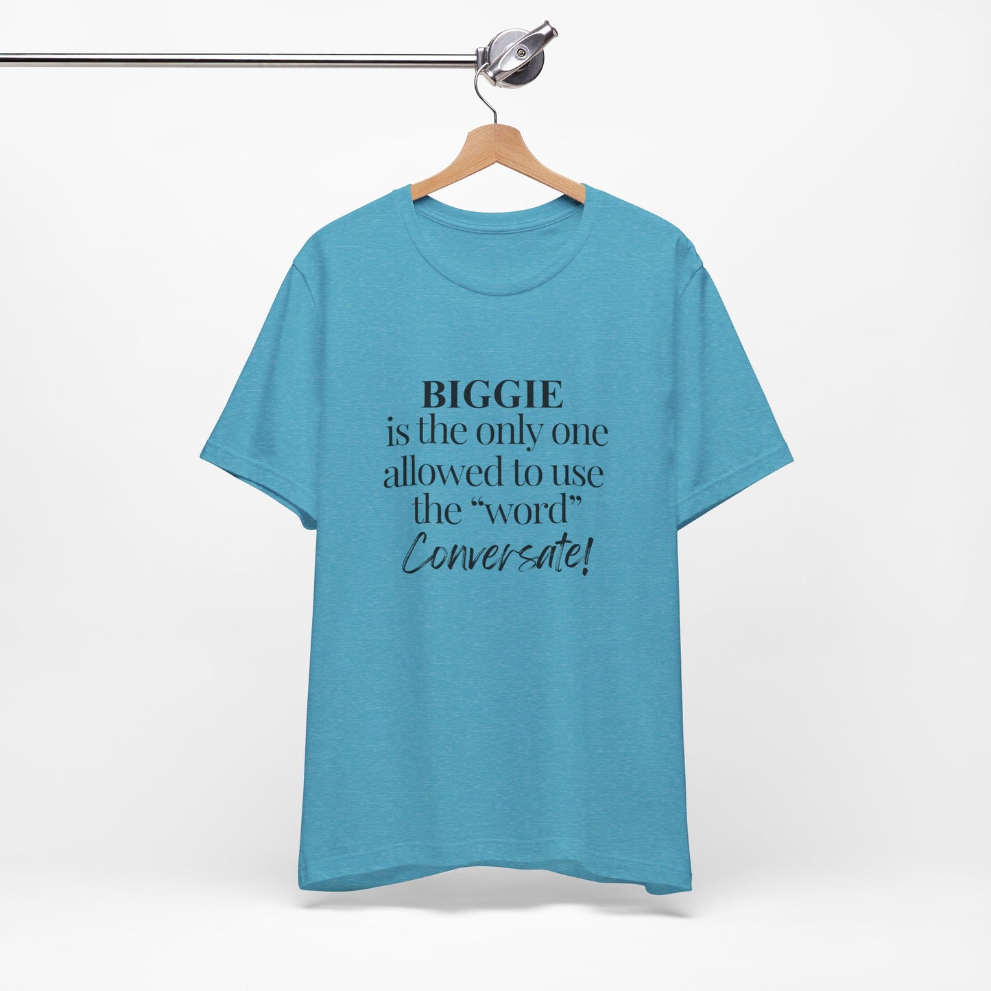 Conversate BLK Unisex Short Sleeve Tee