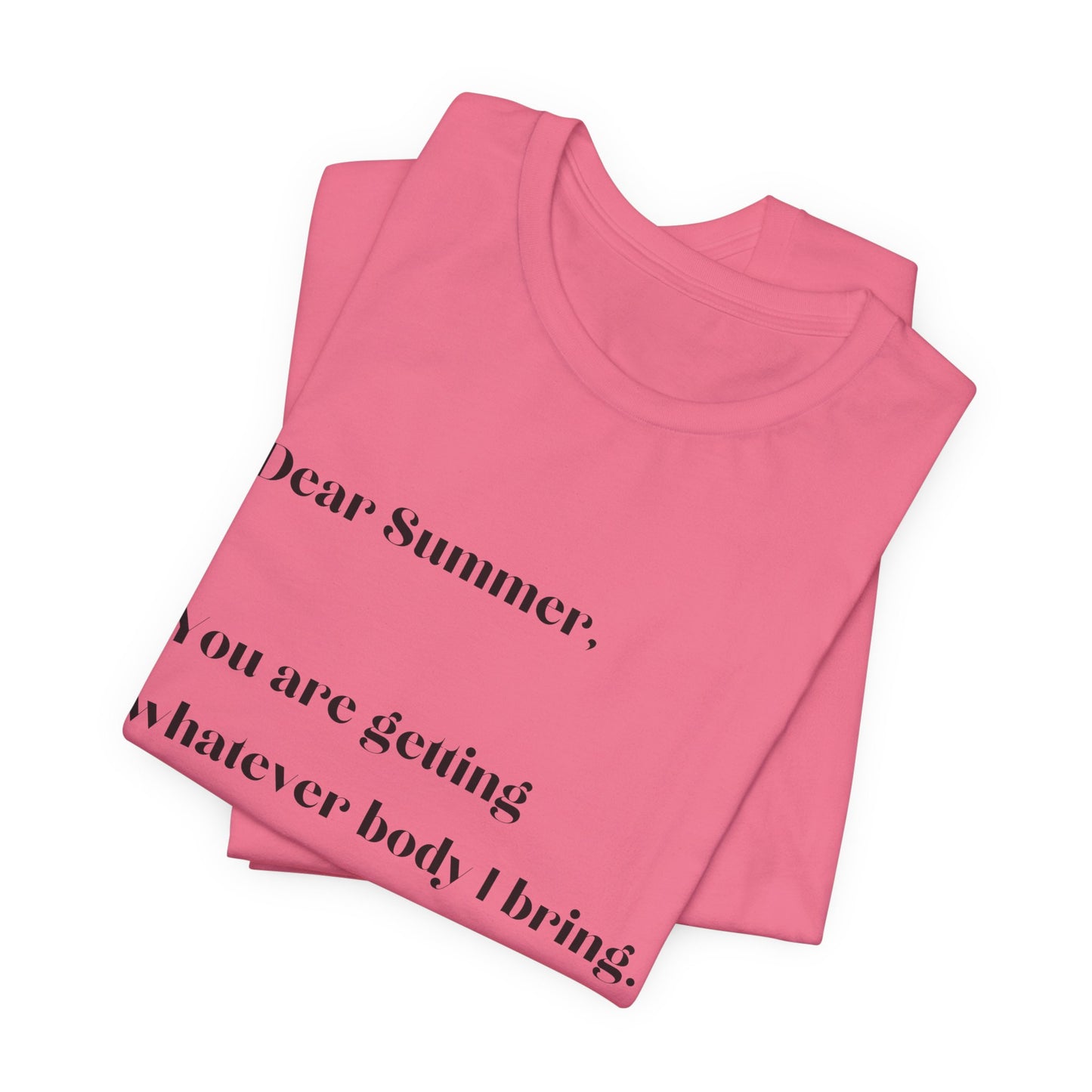 Summer Body Short Sleeve Tee