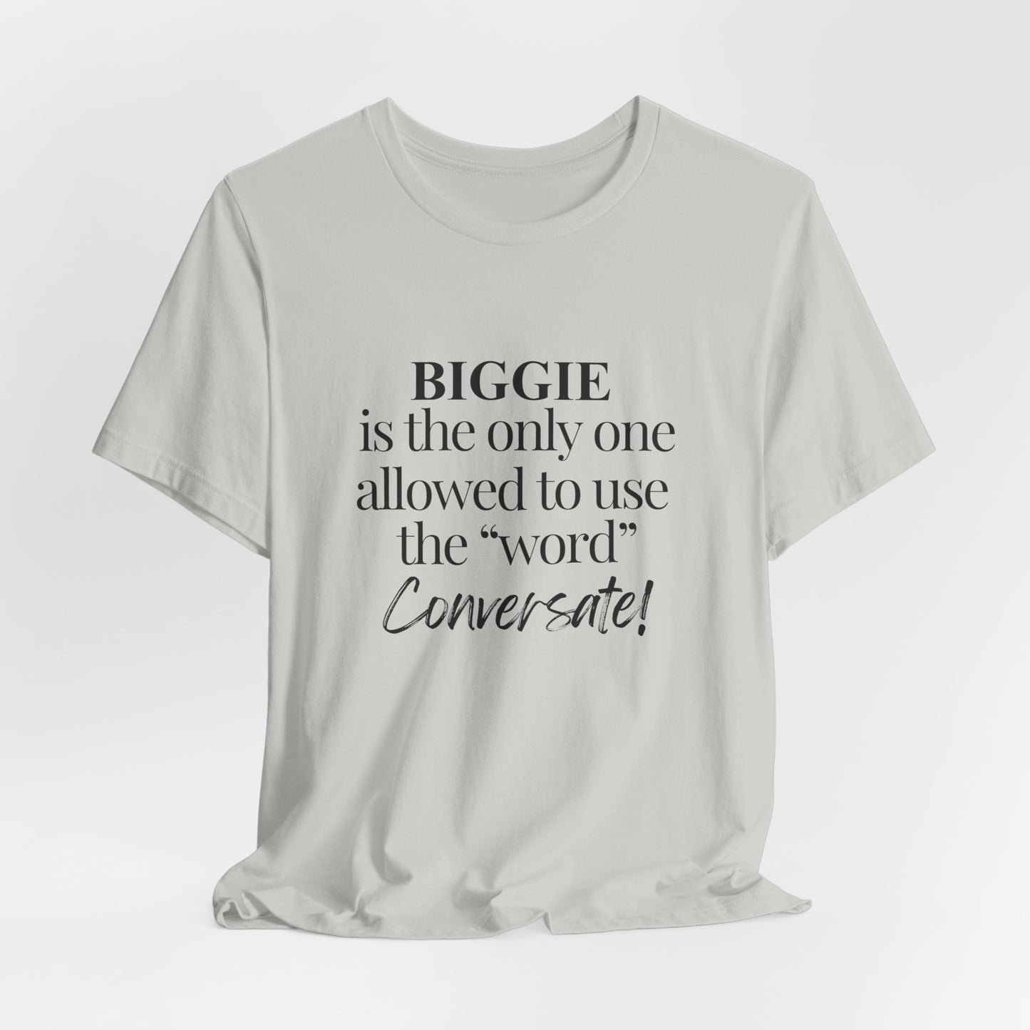 Conversate BLK Unisex Short Sleeve Tee
