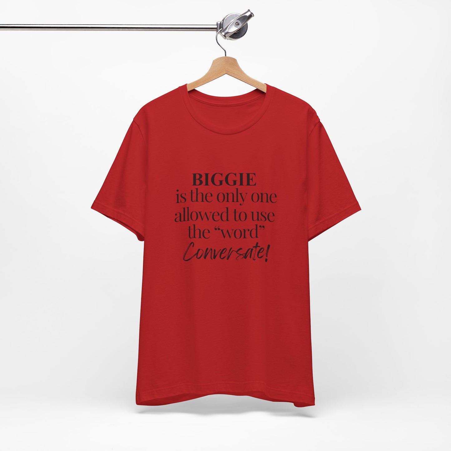 Conversate BLK Unisex Short Sleeve Tee