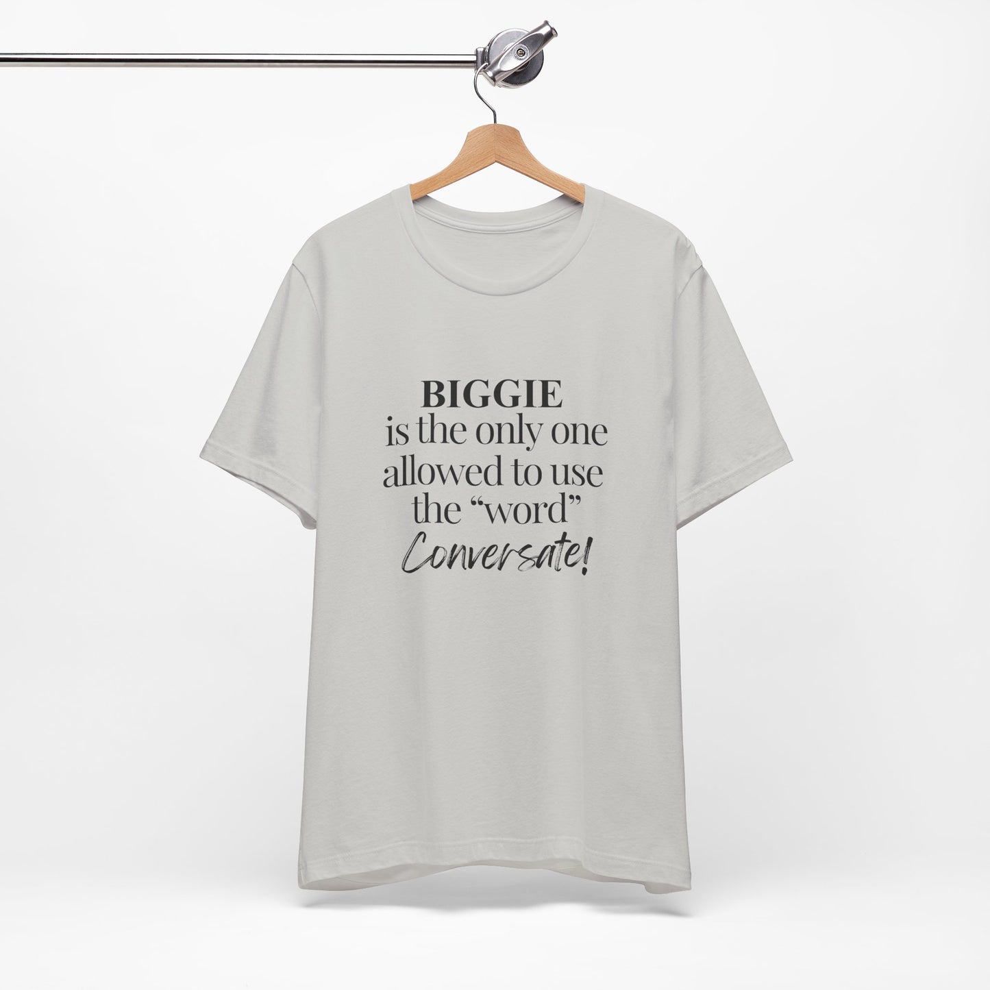 Conversate BLK Unisex Short Sleeve Tee