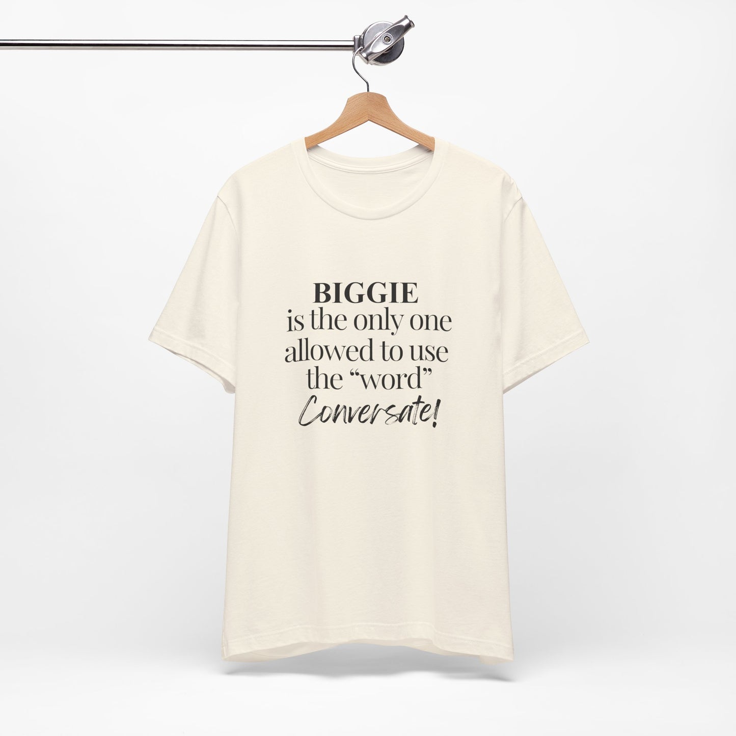 Conversate BLK Unisex Short Sleeve Tee