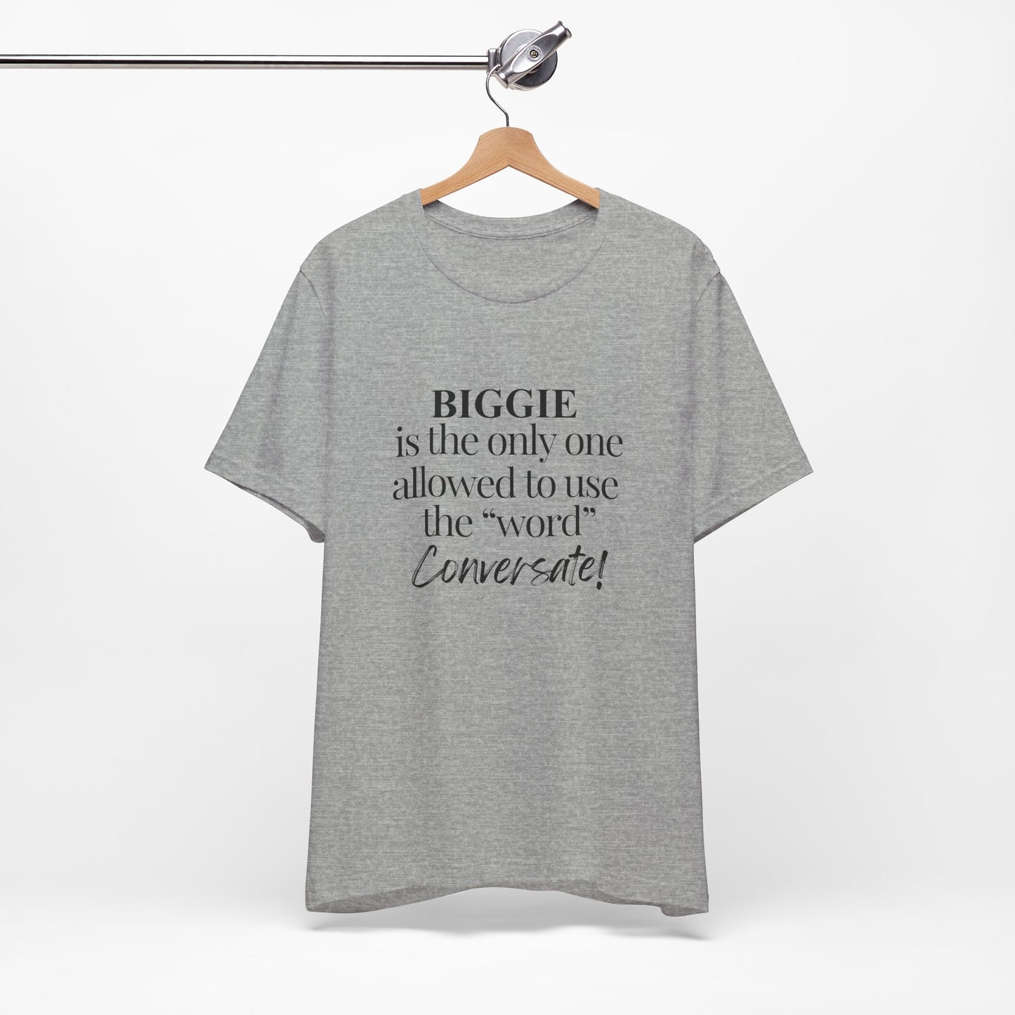 Conversate BLK Unisex Short Sleeve Tee