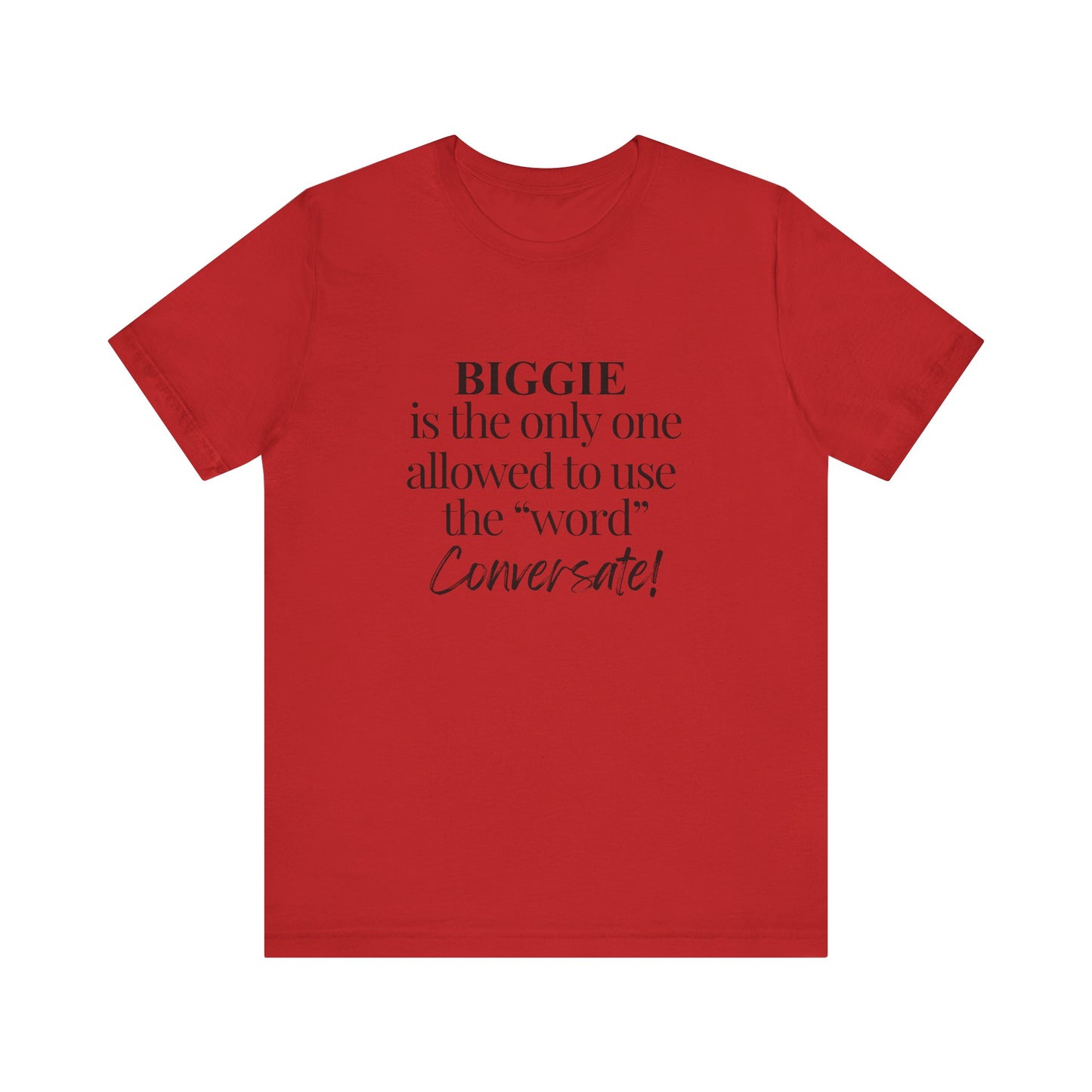 Conversate BLK Unisex Short Sleeve Tee