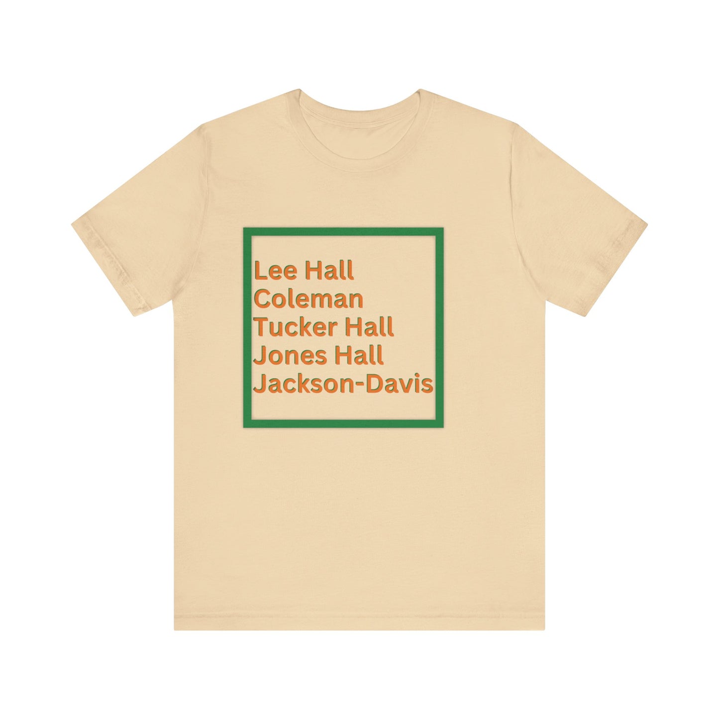 FAMU Buildings Unisex Jersey Short Sleeve Tee