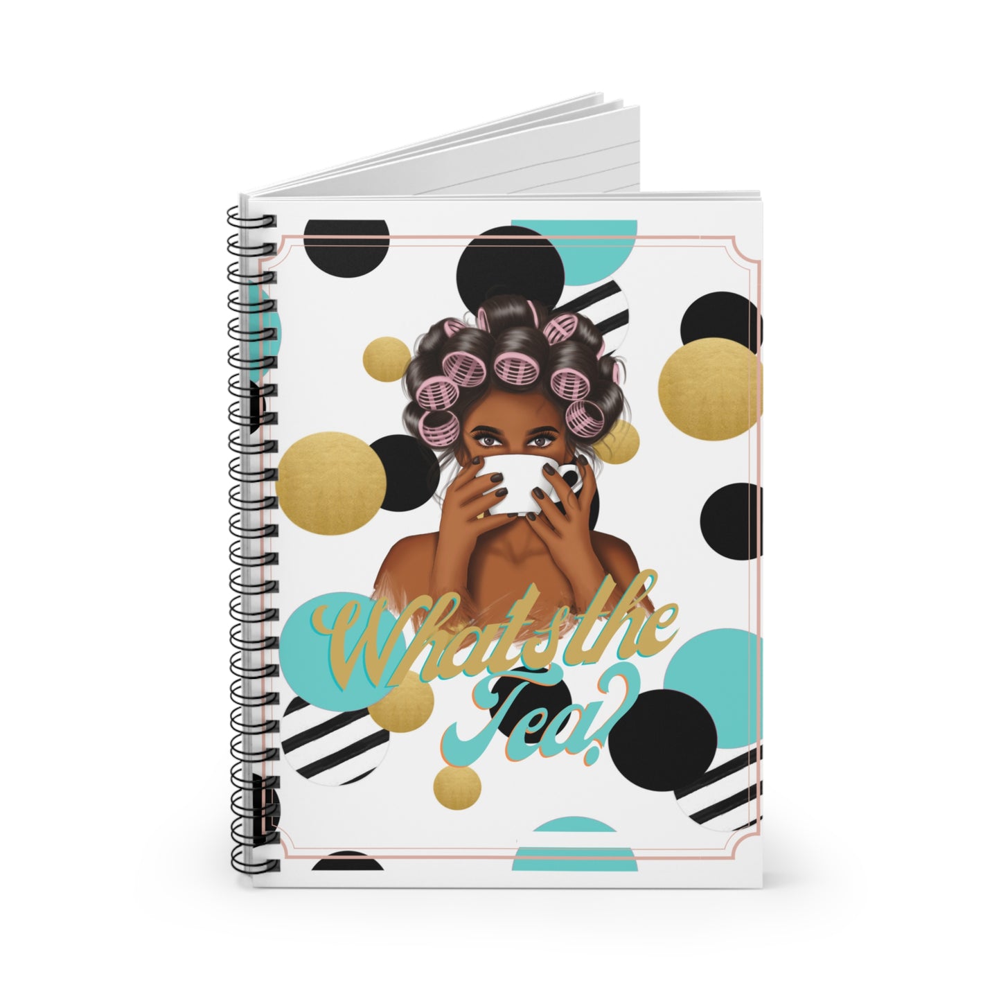 What's the Tea? Spiral Notebook