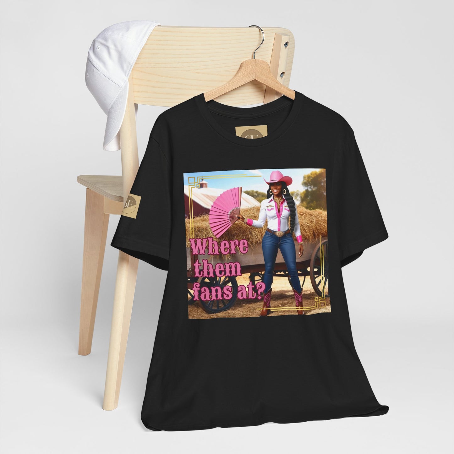 Pink Fan Tee
