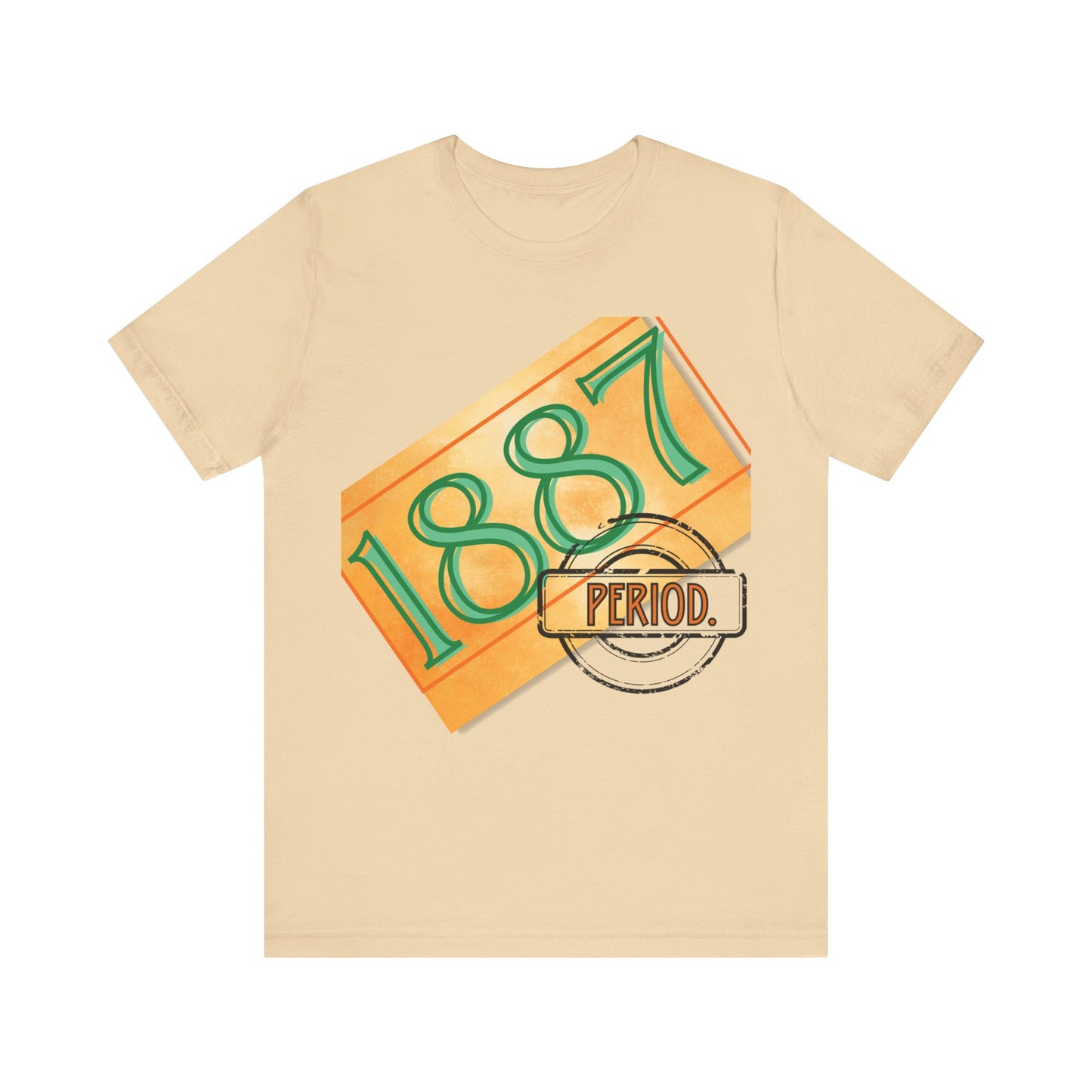 1887 Light Unisex Jersey Short Sleeve Tee