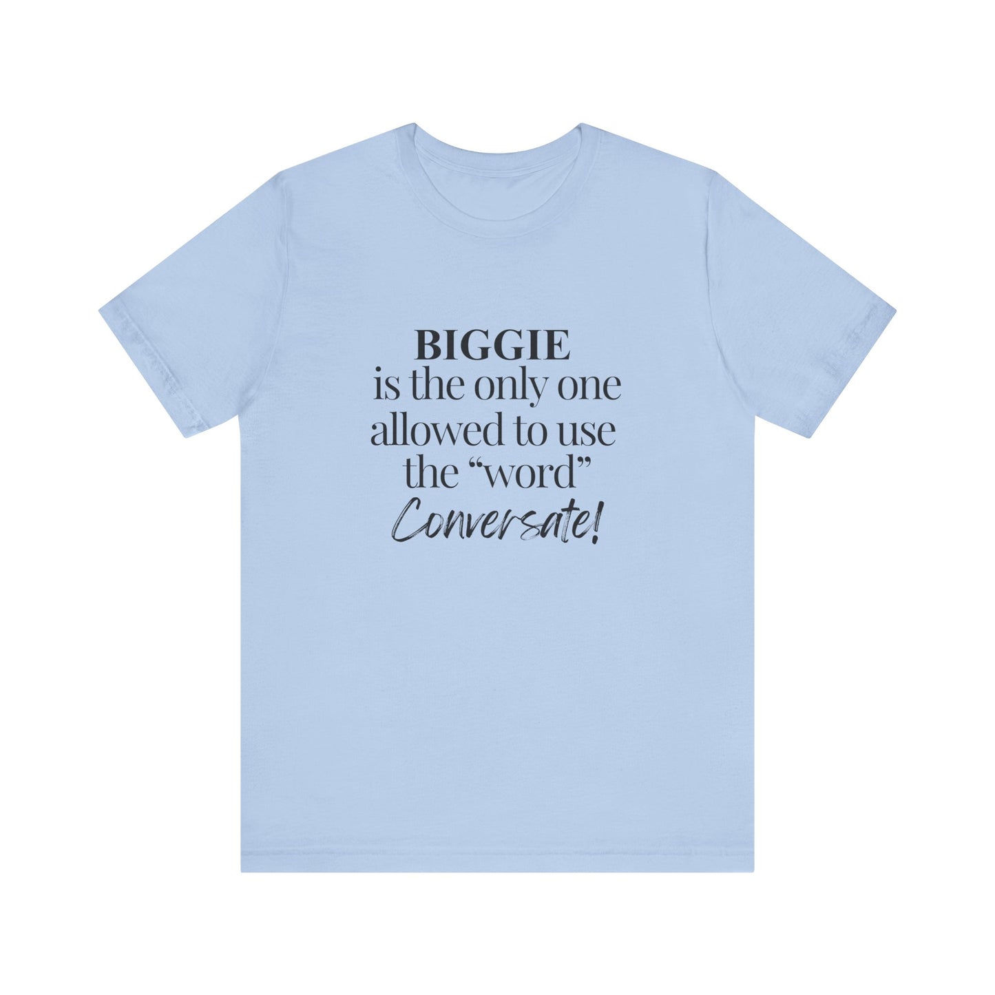 Conversate BLK Unisex Short Sleeve Tee