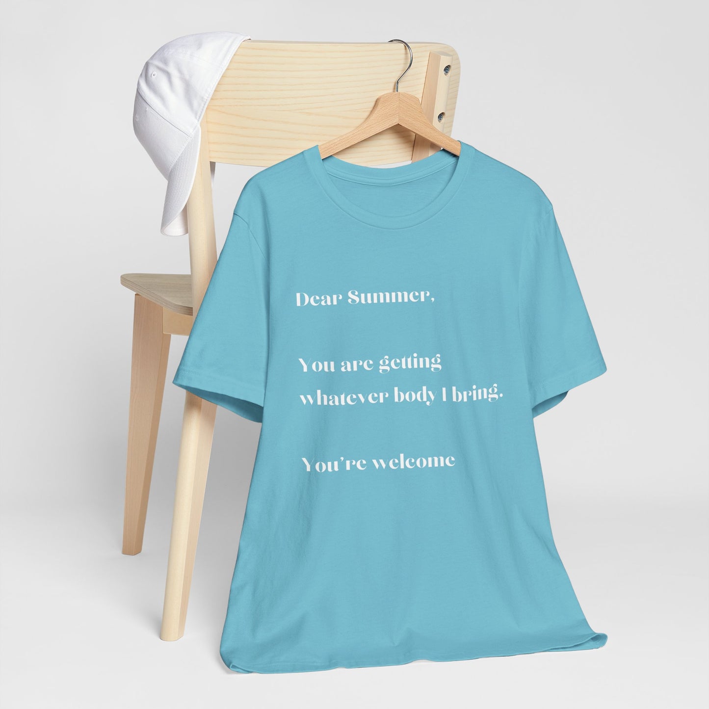 Summer Body WHT Short Sleeve Tee