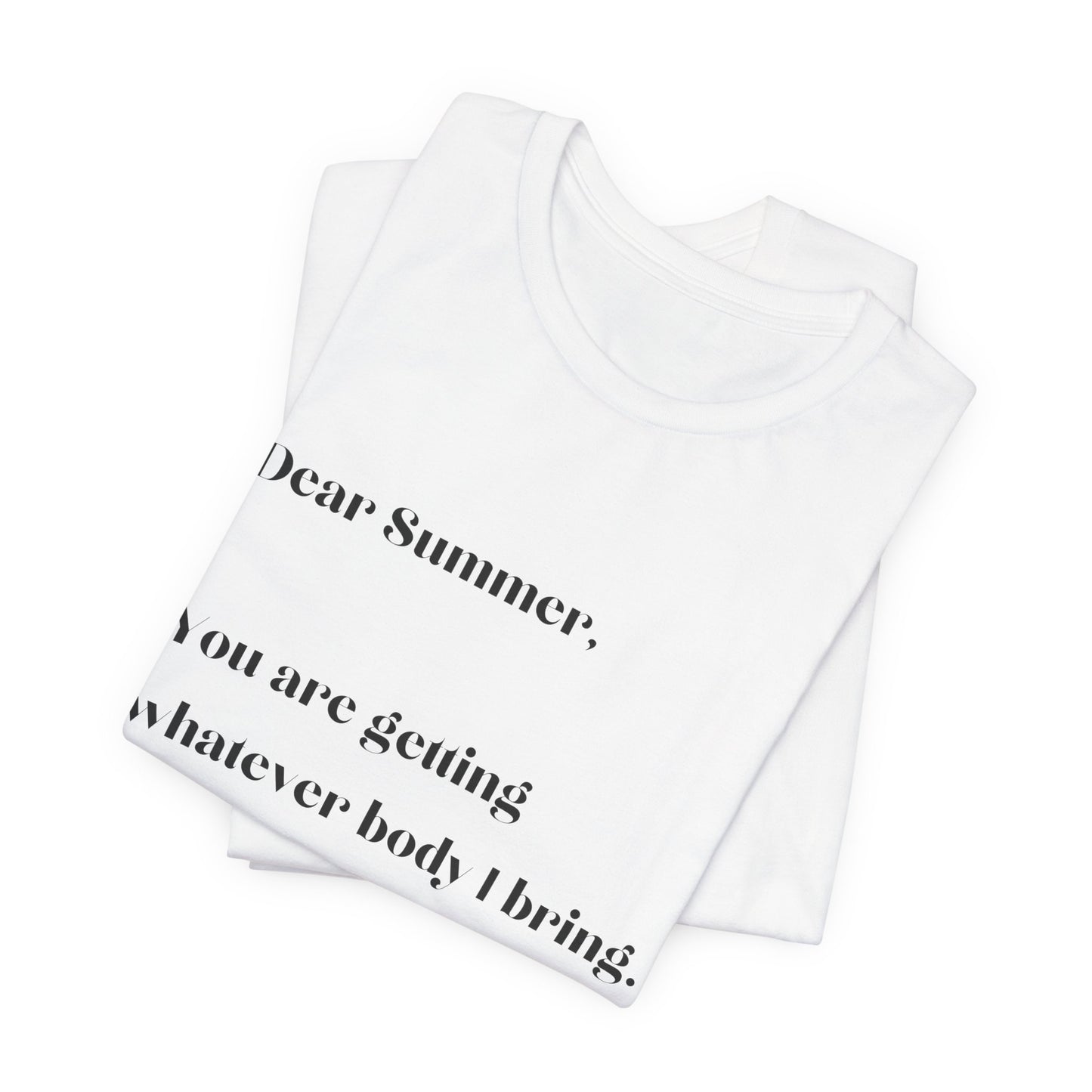 Summer Body Short Sleeve Tee